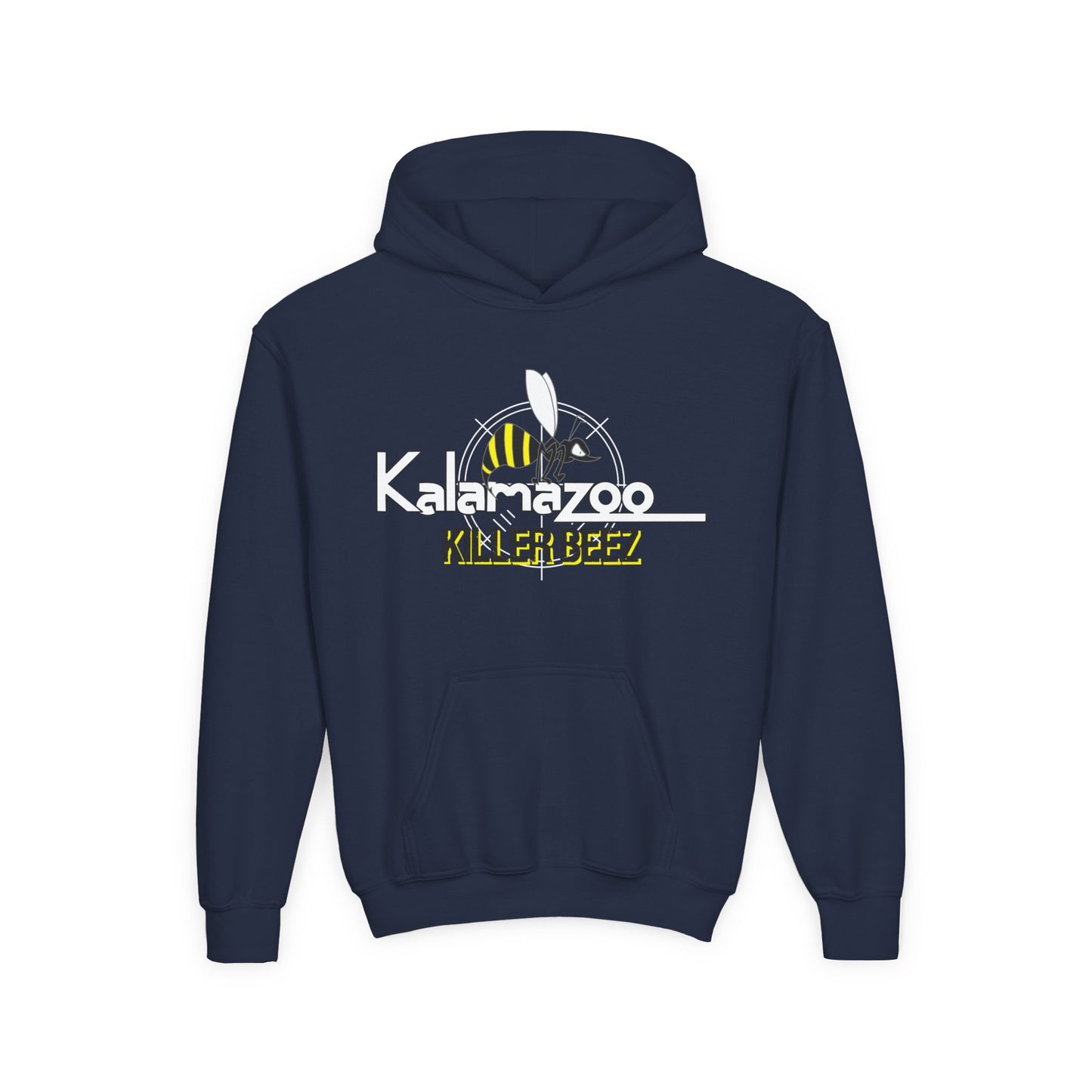 Youth Hoodie – Kalamazoo Killer Beez Logo Pullover