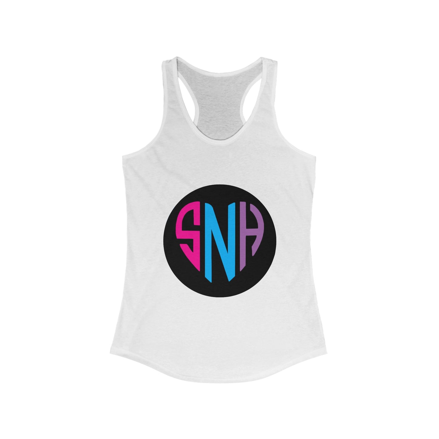 SNH Logo-Women's Ideal Racerback Tank