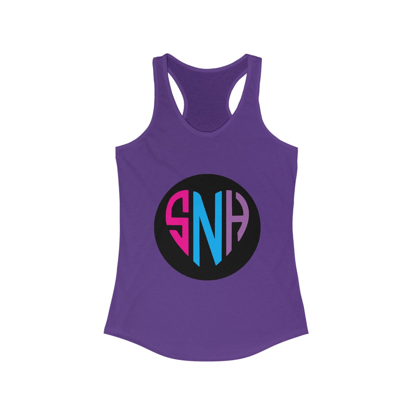 SNH Logo-Women's Ideal Racerback Tank