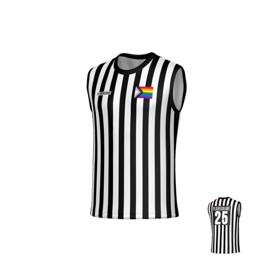 Men's Single Sided Sleeveless Official Jersey